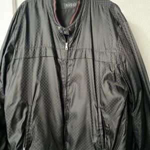 Men’s Gucci Windbreaker Black size 58 XL